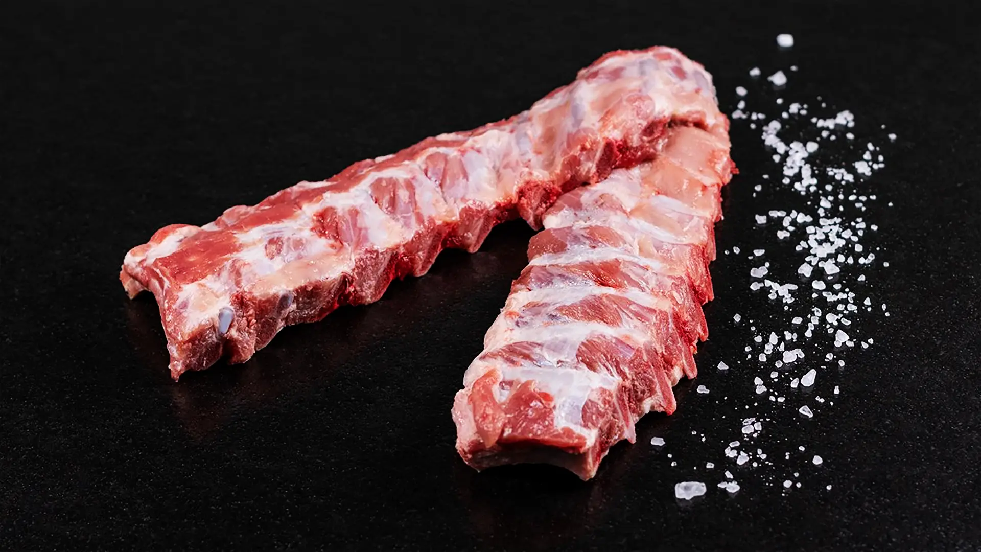 Zarte Loin Ribs Baby Back Ribs vom Schweinerücken - BBQ-Qualität aus Bayern